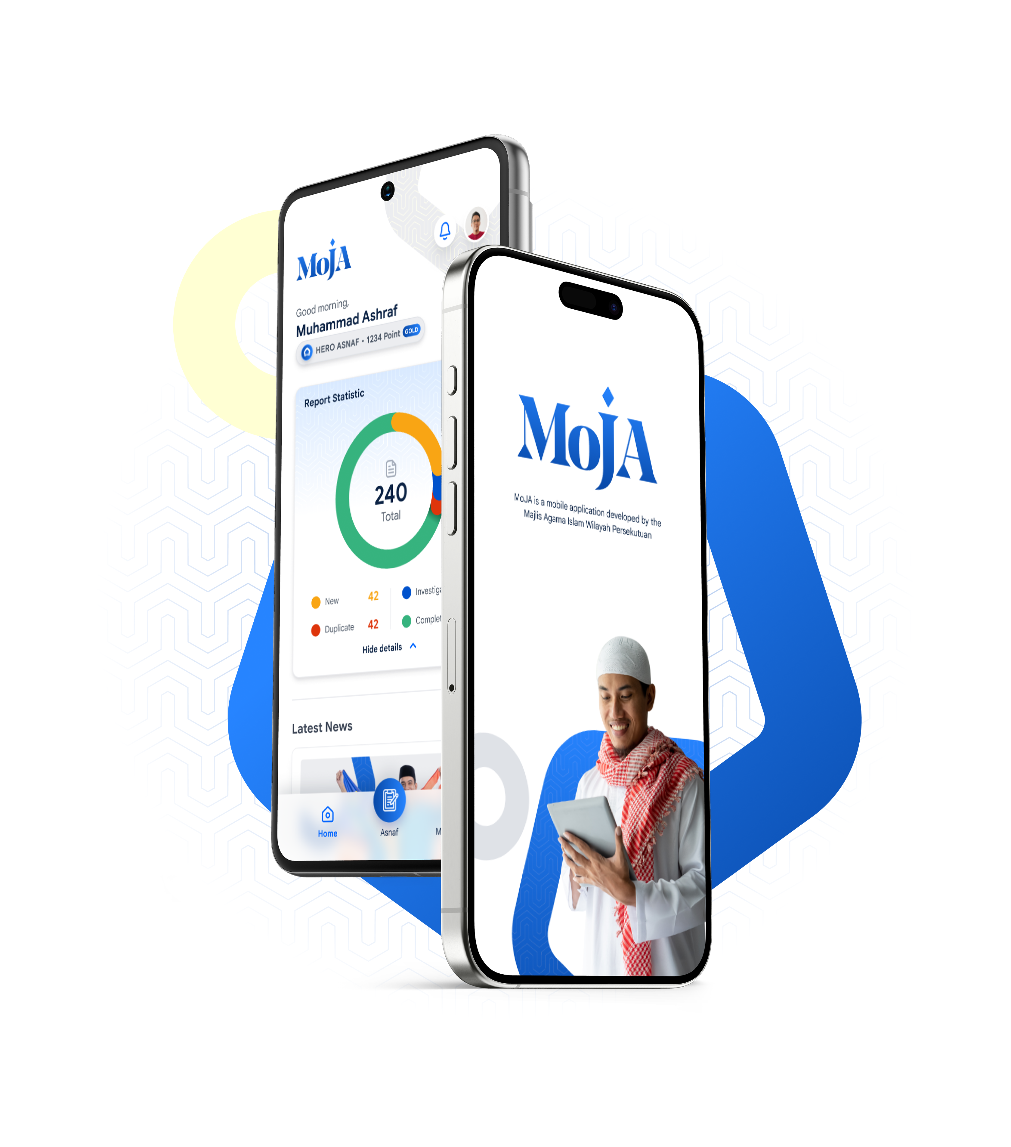 MOJA app preview